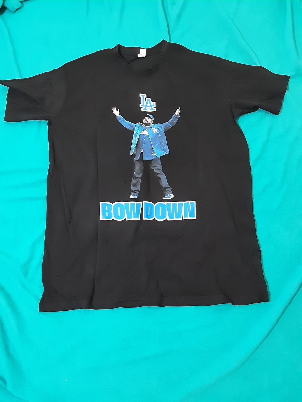 Bow Down Black Graphic Tee - Ice Cube